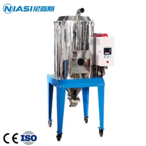Stainless Steel Euro Hopper Dryer PID Temperature Control Plastic Particle Powder Dehumidification Drying Equipment