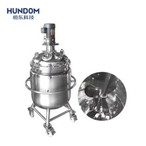 Stainless Steel Fertilizer Detergent Liquid Homogenizing Machine Liquid Chemical Solvent Mixer Mixing Heating Machine