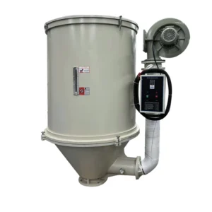 Stainless Steel Hot Air Hopper Dryer PID Temperature Control for Efficient Moisture Removal PP PE Plastic Processing