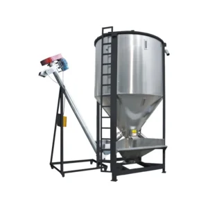 Stainless Steel Plastic Material Granules Mixer Rotating Vertical Mixer with Speed 85R min