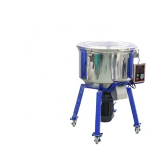 Stainless Steel Vertical Blender Mixer for Injection Molding Plastic Material Granules Raw Material Recycling Color Mixing