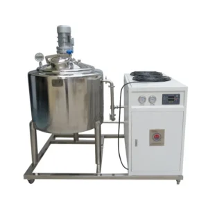 Stainless Steel Vertical Sealed Vacuum Mixer Cooling and Heating Tank Multifunctional Food Grade Industrial Refrigeration Unit