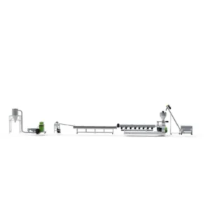 Strand Cutter Style Single Screw Double Stage Pelletizing Machine