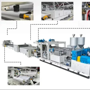 Stretch Film Production Line Cast Stretch Film Production Line EVA Film Making PLC Screw Polyethylene Mulch Film