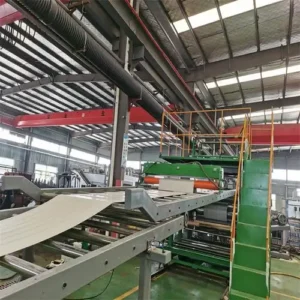 Subway Decorative Linoleum Floor Production Machine Waterproof PVC Vinyl Core Components Include Screw Motor for Sheet Plate