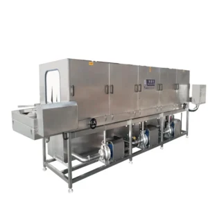 Super Supplier Industrial Automatic Water Saving Box Washer Basket Washing Machine Tray Cleaning Machine