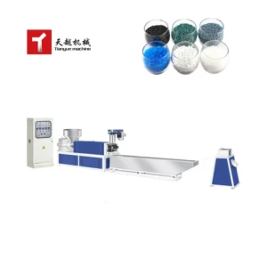 TIANYUE Film Bag Pellet Plastic Bottle Pe Foam Recycling Plant Plastic Pellet Grinding Machine