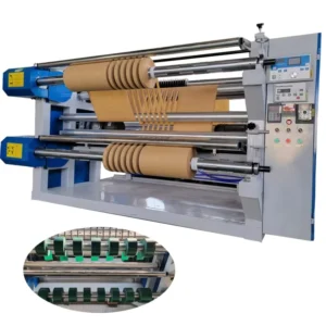 Tape Slitting Rewinding Machine Thermal Paper Roll Slitter Slitting Rewinder Machine