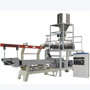 Textured Soya Protein Meat Chunks Extruder Processing Machine