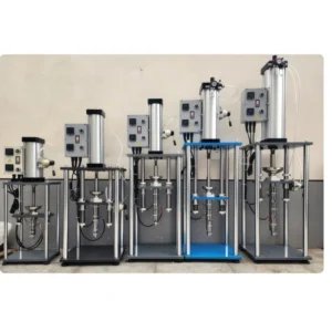 The 20g Desktop Vertical Injection Molding Machine Uses Mechanical ABS Plastic Processing with a PLC Core Component