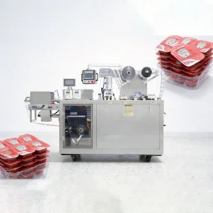 Thermoforming Blister Packaging Machine Tomato Sauce Jam Liquid Filling Food Packaging Machine