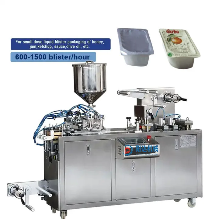 Thermoforming Honey Butter Chocolate Sauce Liquid Blister Packing Machine for Air Freshener and Liquid Perfume