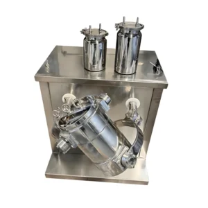 Three Dimensional Swing Mixing Machine High Efficiency Motor Driven Mixer For Chemicals and Plastics Processing