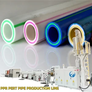 Three Layer Co-Extrusion Plastic Water Pipe PPR Pipes Production Making Machine