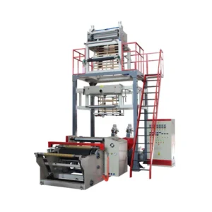 Three Layer Plastic HDPE Co extrusion Film Blowing Machine China