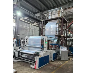 Three Layers Co extrusion Blow Film Extruder with IBC System