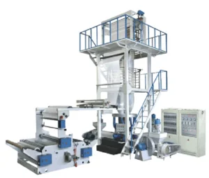 Three layer Co extrusion Rotary Die Film Blowing Machine (Double winder)