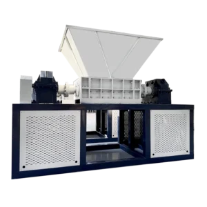 Tire Shredders Waste Tire Recycling Automobile Tire Double Shaft Shredders Waste Rubber Plastic and Metal Shredders
