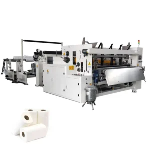 Toilet Paper Machine Full Automatic Toilet Tissue Rewinding Production Machine Line for Toilet Paper Machine on Rewinding
