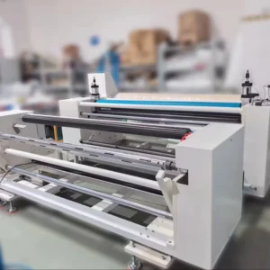 Towil Energy TW 2400 Fully Automatic Diaphragm Rewinding and Slitting Machine for Rewinding Tape EVA Fabric and Films