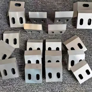 Tungsten Carbide Crusher Blades for Plastic Rubber Recycling Machinery Parts Crusher Knives HSS
