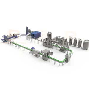 Turnkey Complete Bottled Water Production Line Water Treatment Blowing Filling & Packaging Solution