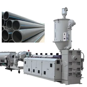 Turnkey HDPE LDPE Pipe Manufacturing Plant with Twin Screw Extruder Gearbox & Motor