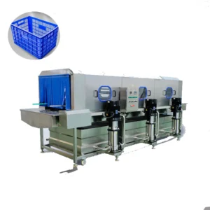 Turnkey Project Complete Crate Handling Line From Washing Disinfecting to Drying