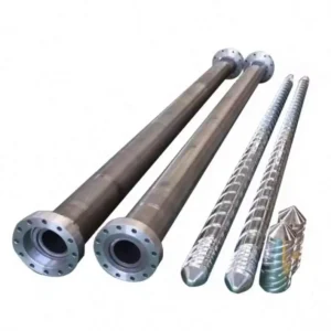 Twin Plastic Pelletizer Machine Extruder Screw Barrel for Recycling Waste PP PE Plastic