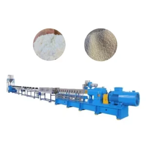 Twin Screw Compounding Extruder for Corn Starch Based PBS PPC PCL TPS PHA PLA PBAT Bio Degradable Plastics Pelletizing