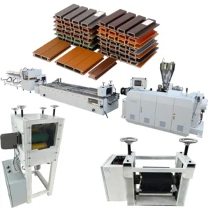 Twin Screw Extruder Automatic WPC Plastic Panel Making Machine for Outdoor Waterproof UV resistant Anti aging Wall Panels