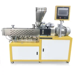 Twin Screw Extruder for Masterbatch or for Coloring Match with Compound
