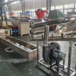 Twin Screw Plastic Extruder Machine to Make Plastic Waste Materials