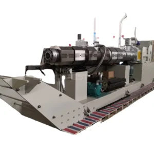 Twin Screw Plastic Sheet Extruder Machine Double Conical Plastic Screw Extruder