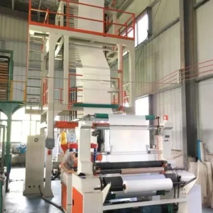 Two Layer Co extrusion Film Blowing Machine HDPE Film Blowing Machine ABA Film Blowing Machine