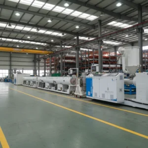 Two Layer Plastic HDPE PE PP Pipe Extrusion Production Line Three Layer Plastic Pipe Making Machine