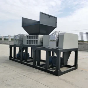 Two Shaft Plastic Shredder for Plastic Pipe PVC Profile Plastic Sheet Waste