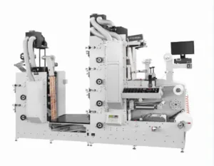 Two Side Flexo 4 6 Color Automatic Printing Machine for Film and Paper