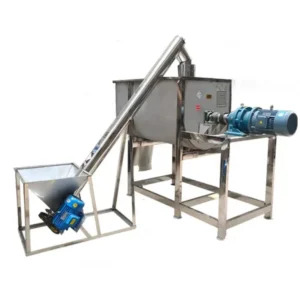 U shaped Double Ribbon Mixer Horizontal Mixer for Powder Grain Food Mixing Machine