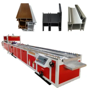 UPVC Profile Extrusion Production Line for Heat and Corrosion Resistant Plastic Profiles