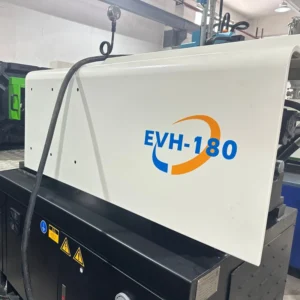 Used 180 Tons Horizontal Injection Molding Machine Energy Saving with PLC and Motor Core Components Plastic Machining