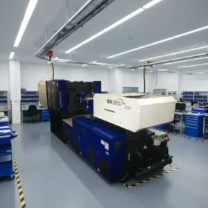 Used Haitian MA3800II 2250 380 Ton Hydraulic Horizontal Injection Molding Machine with PLC and Motor