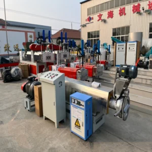 Used High Capacity Energy Saving Plastic Recycling Machine for PC EPS PA PPR