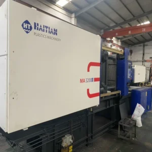 Used Horizontal Injection Molding Machine Automatic Plastic Screw Core PLC Motor Pump Bearing 60mm 669g