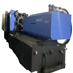 Used MA6500 650 Ton Horizontal Electric Automatic Injection Moulding Machine Servo Motor 505g/s Injection Rate
