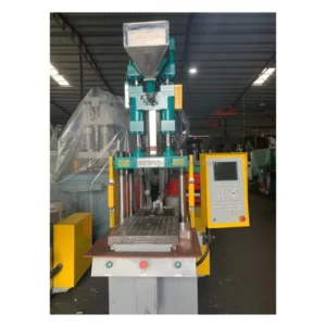 Used Vertical Injection Molding Machine 55 Ton with Single Sliding Table for Plug Making