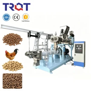 User friendly Wet Twin Screw Device for Small Workshop Operation Mini Feed Pellet Machine