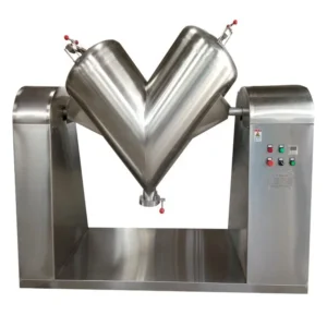 V Type Mixer for Mixing Paint Powders Citric Acid Sodium Bicarbonate