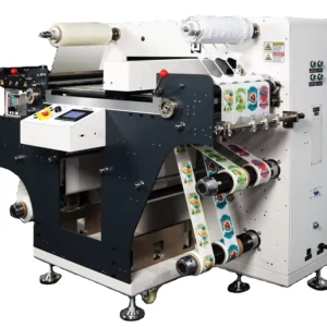 VD320X Automatic Roll to Roll Digital Label Sticker Die Cutter Paper Cutter Die Cutting Slitting and Rewindering Machine