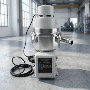 Vacuum Auto Loader 300kg/h Plastic Pellet Suction Machine 1.1KW Touch Screen Control 220V